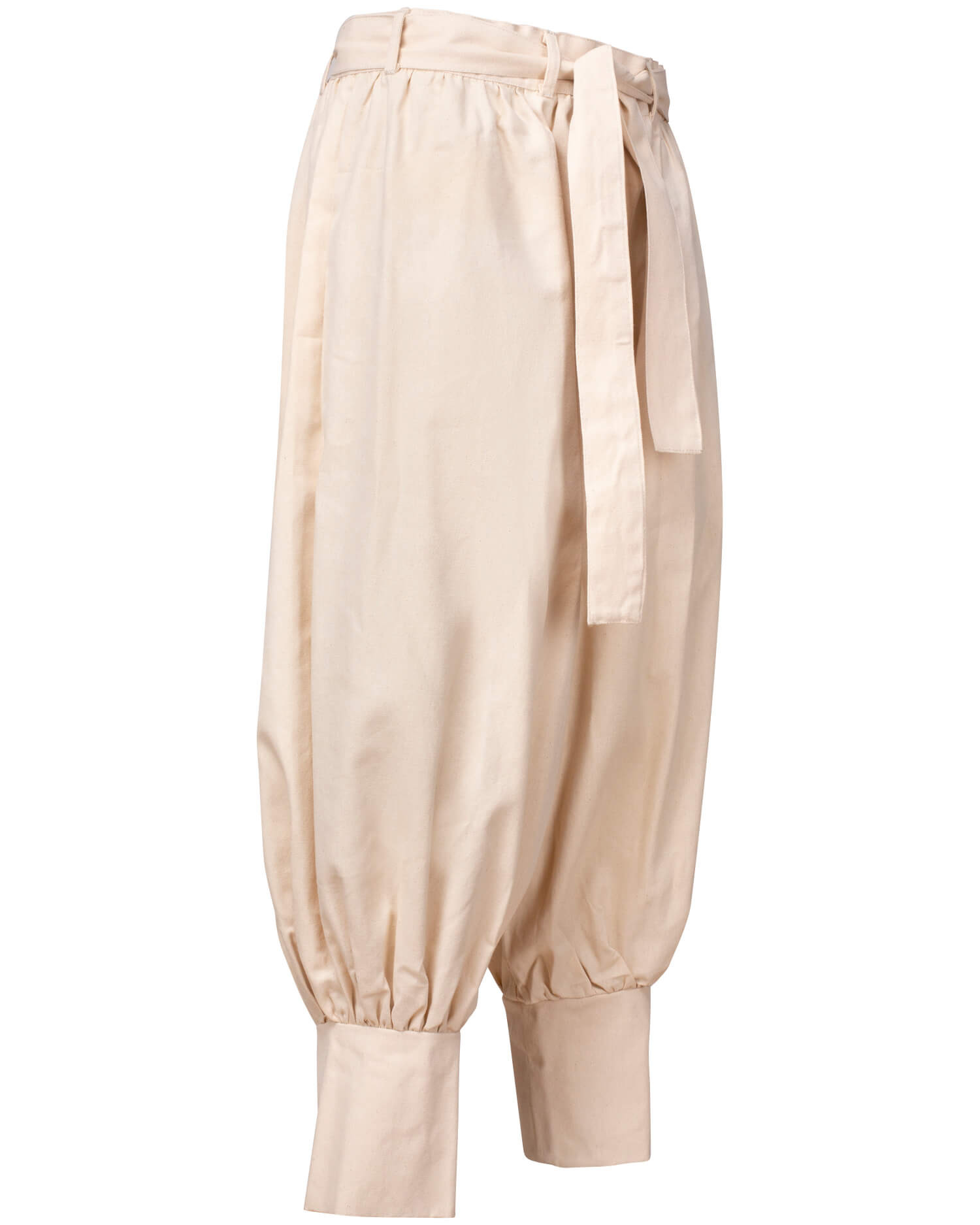 Pantaloni vichinghi in tessuto vela modello Offnir, colore naturale