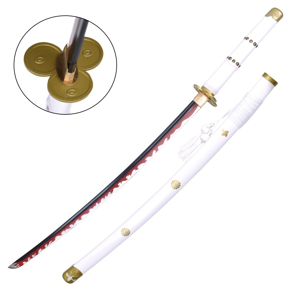 Katana decorativa non ufficiale fatta a mano Enma di Zoro - One Piece