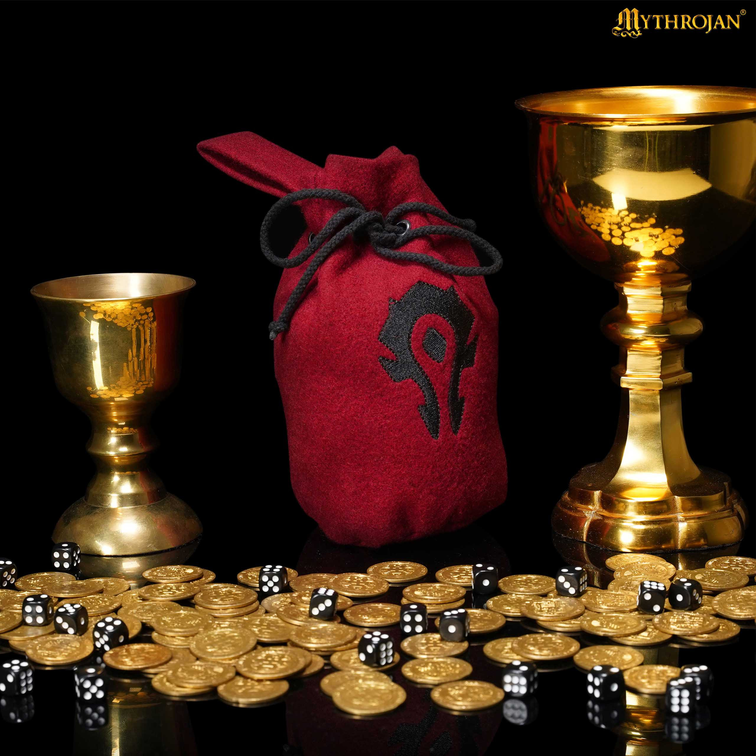 Borsa NON ufficiale World of Warcraft For The Horde, colore rosso