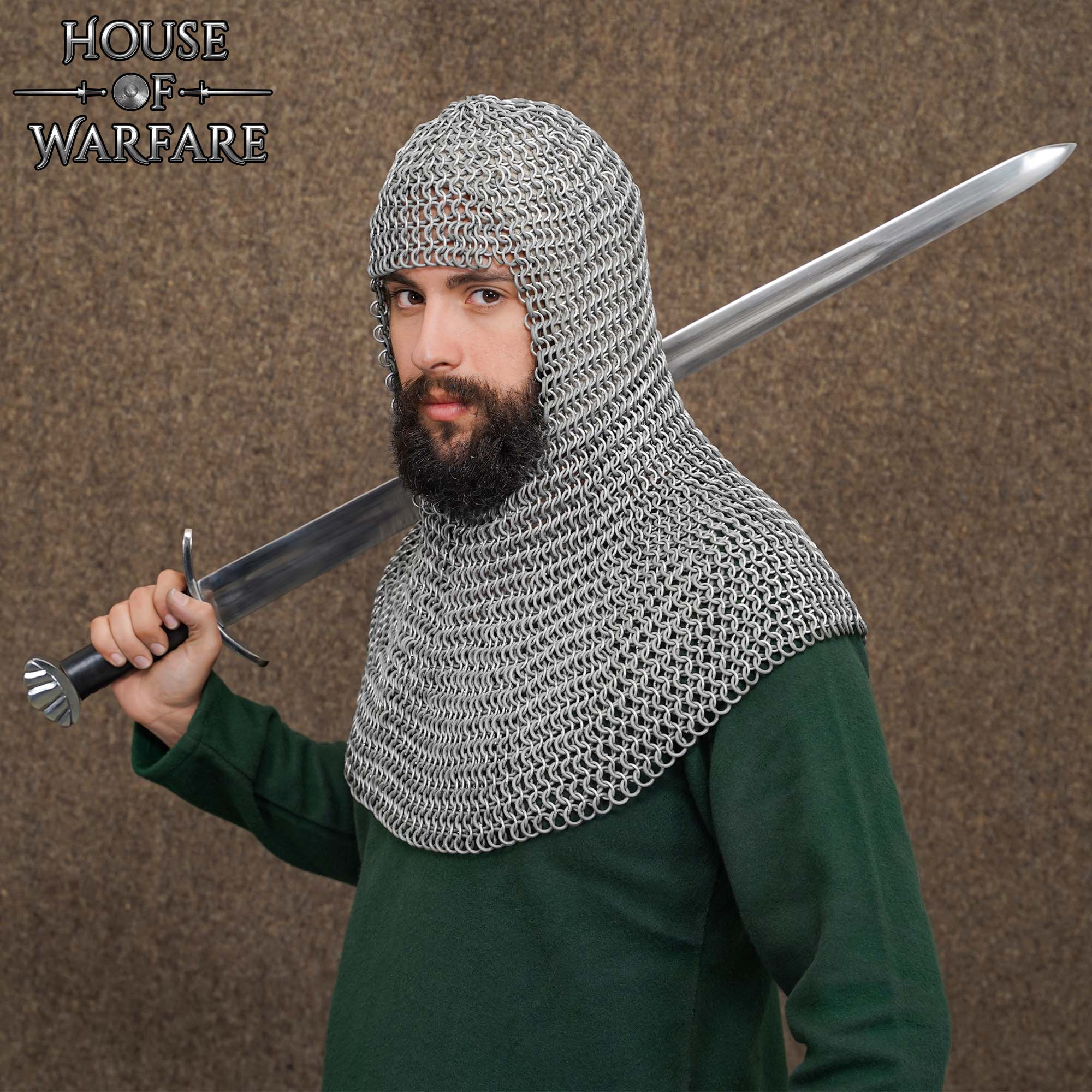 Boia cotta di maglia medievale in alluminio (14 g.)