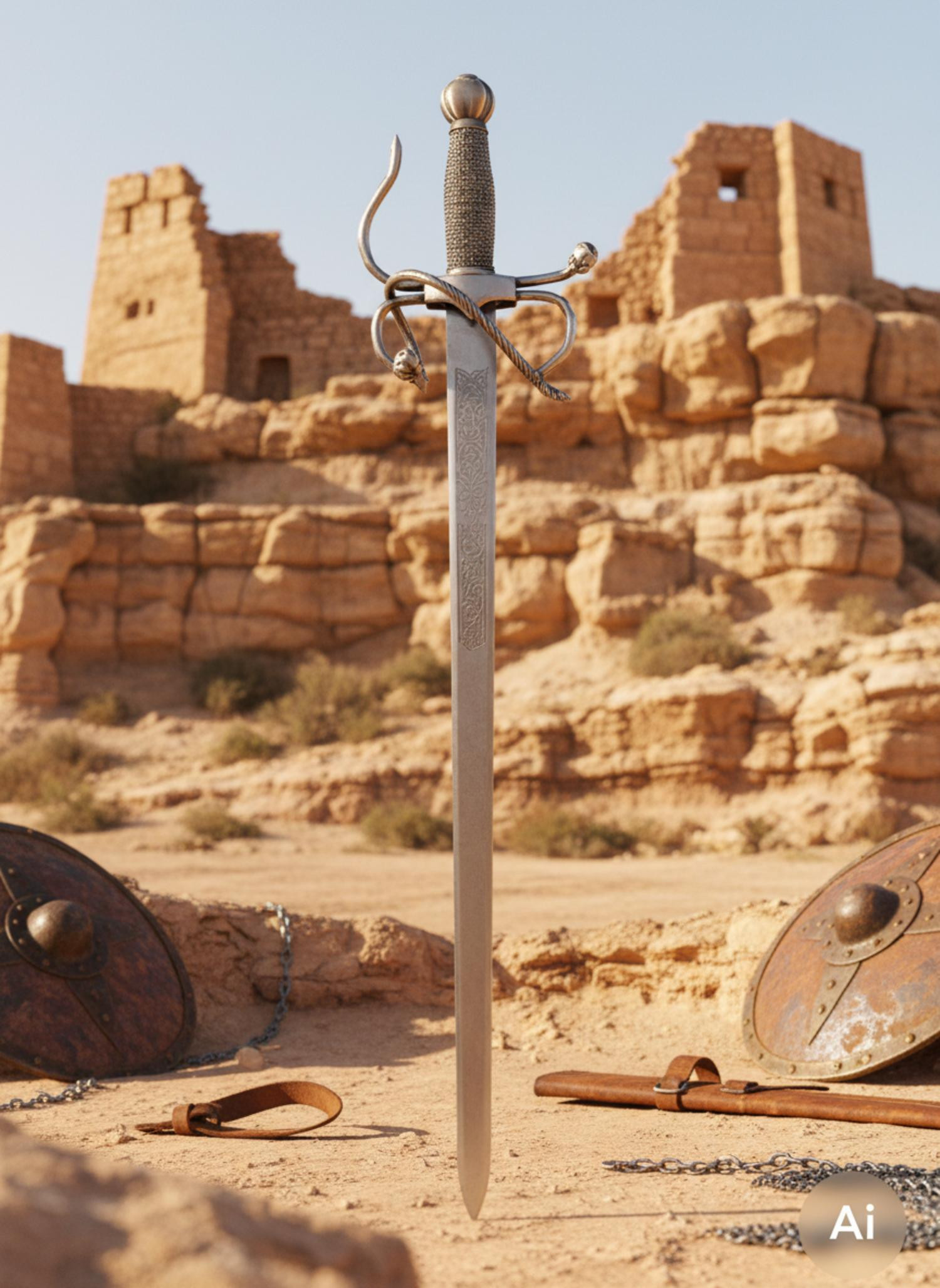 Spada Colada Cid, finitura rustica