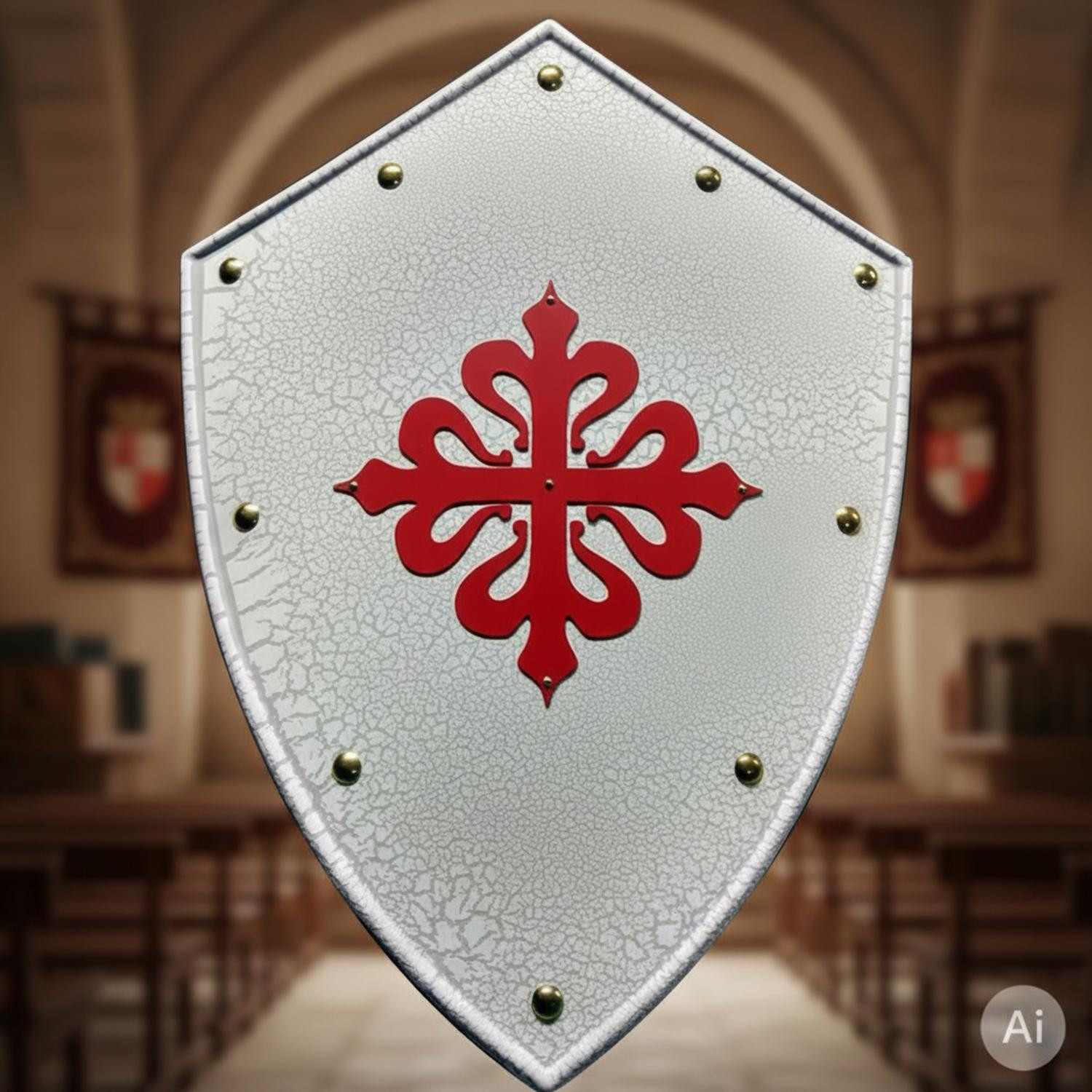 Scudo Croce Cavalieri Calatravos