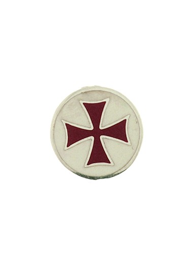 Spilla Croce Templare in argento