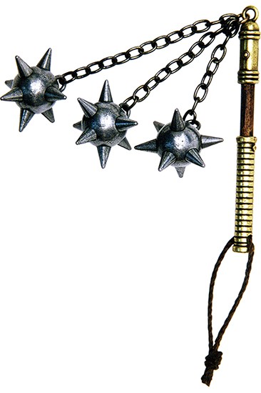 Mini mazza 3 teste, manico medio