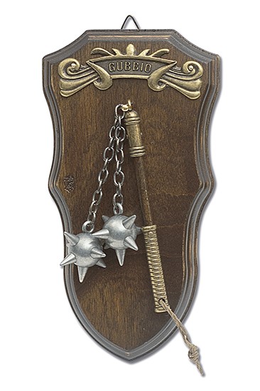 Mini mazza 2 teste con tavola da appendere