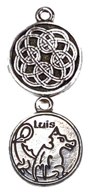 Ciondolo astrologia celtica Luis