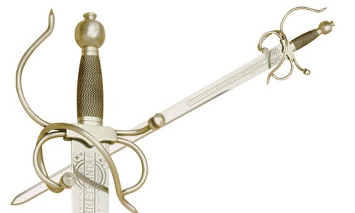Spada Colada del Cid in argento