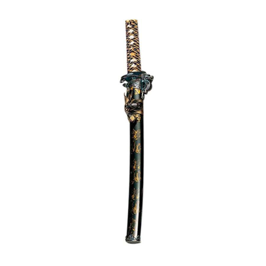 Fodero di drago Wakizashi nero-oro