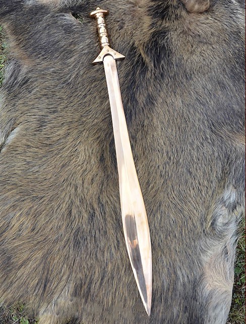 Spada celtica in bronzo