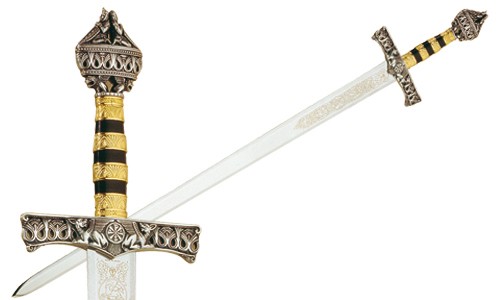 Spada Barbarossa in Argento