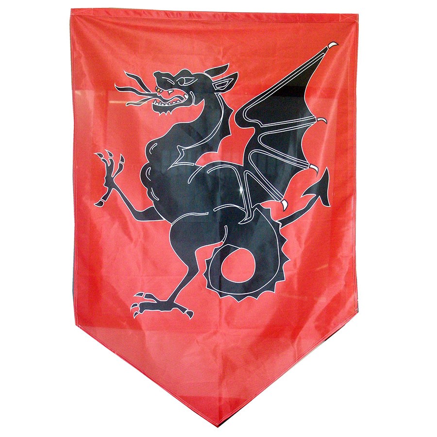 Drago medievale standard (150x100 cm)
