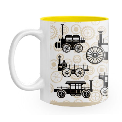 Tazza in ceramica Steam Punk