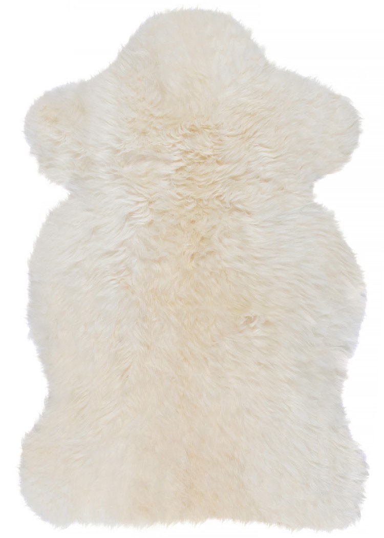 pelle di agnello bianca