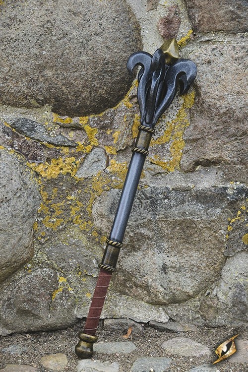 Fleur de Lys mazza, lattice