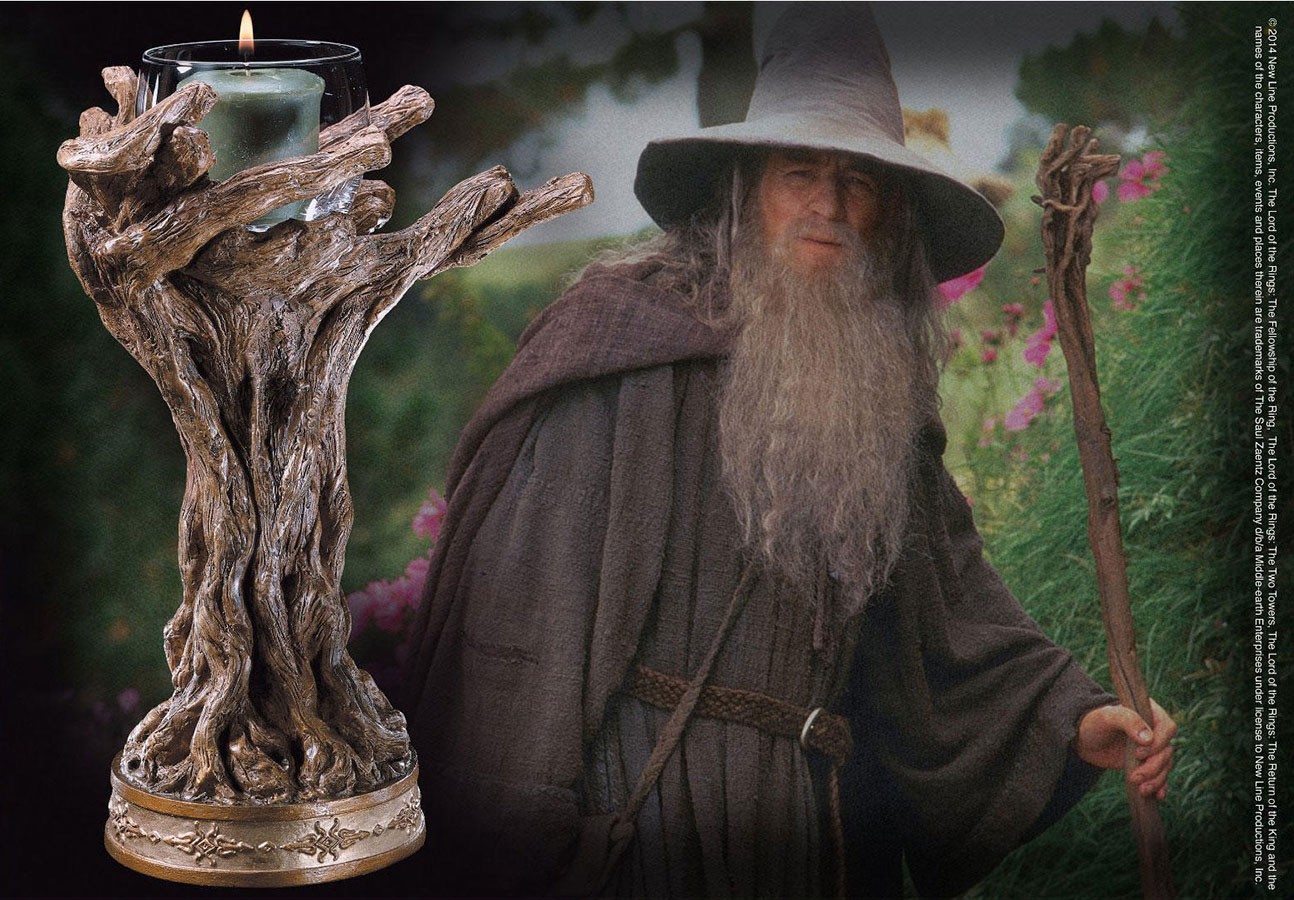 Candelabro Bastone di Gandalf il Grigio, Il Signore degli Anelli