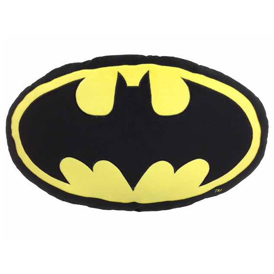 Cuscino ovale logo Batman, DC Comics