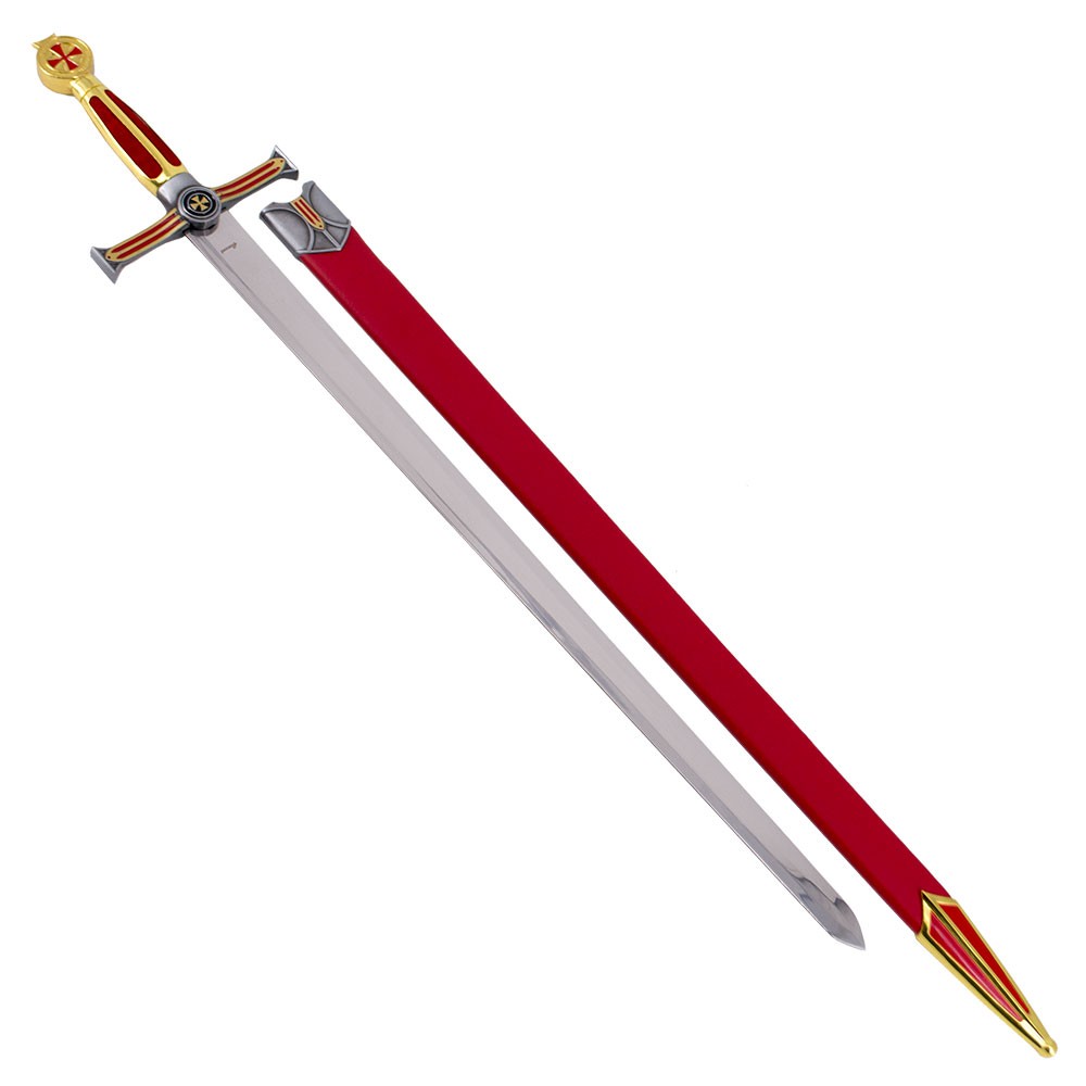 Spada dei templari cadetto, pugno di velluto