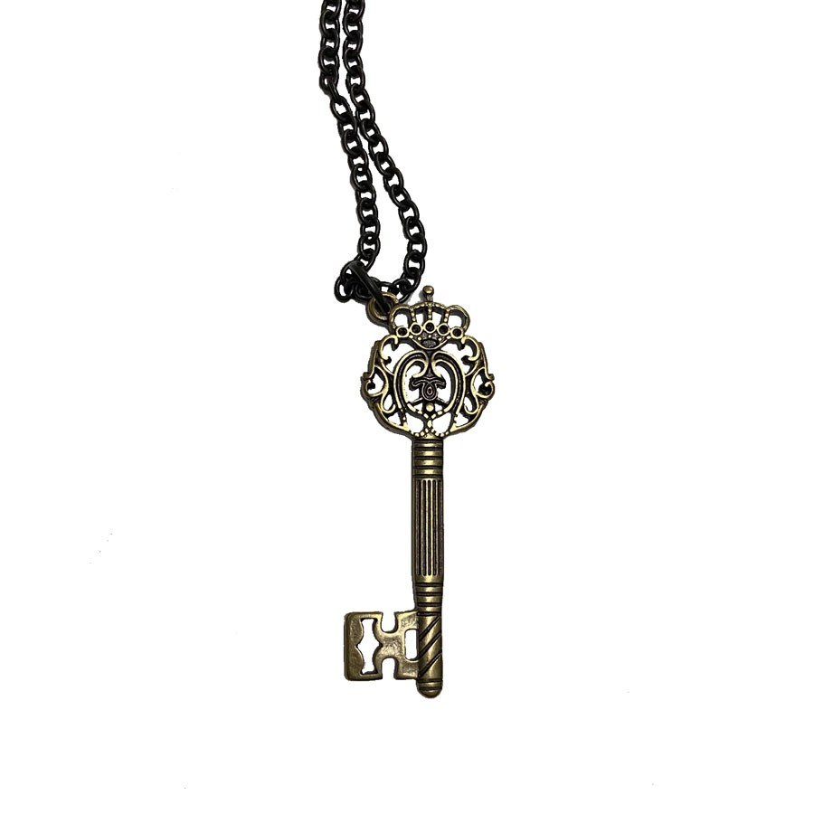 Ciondolo a forma di cuore Steampunk, ottone antico