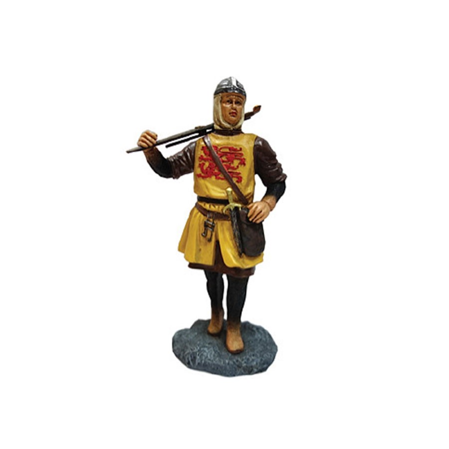 Miniatura di balestriere medievale inglese