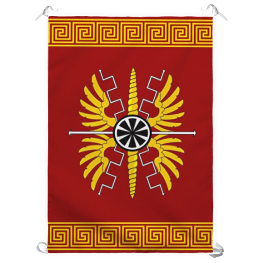 Stendardo romano per interni ed esterni (70x100 cm.)