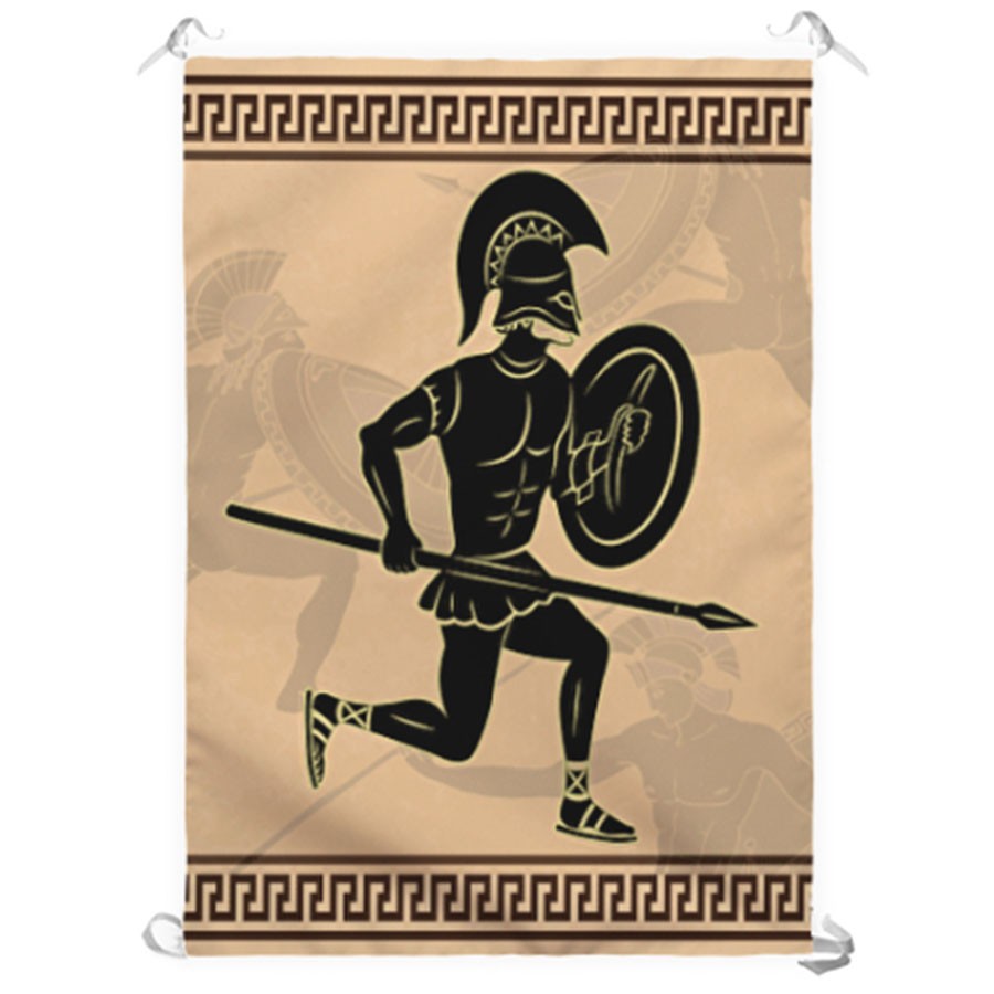 Stendardo Combattenti Greci (70x100 cm.)