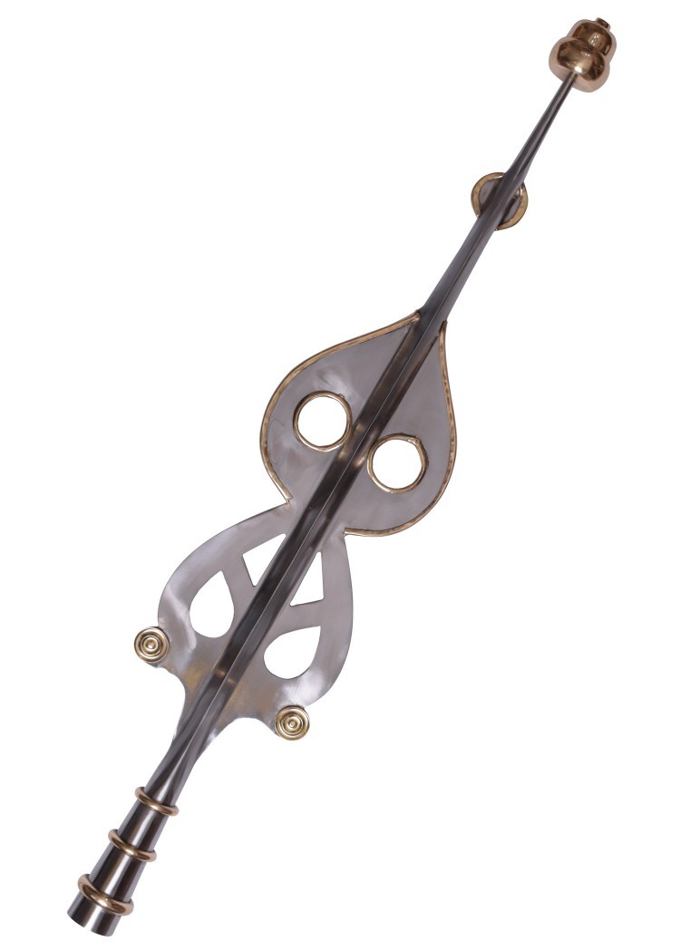 Punta di lancia di un beneficiario romano, 95 cm.
