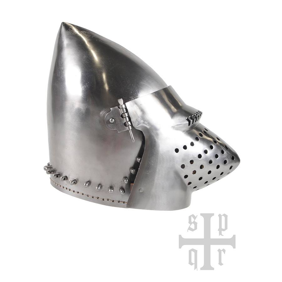 Bacinetto medievale Houndskull, Castel Coira 1395
