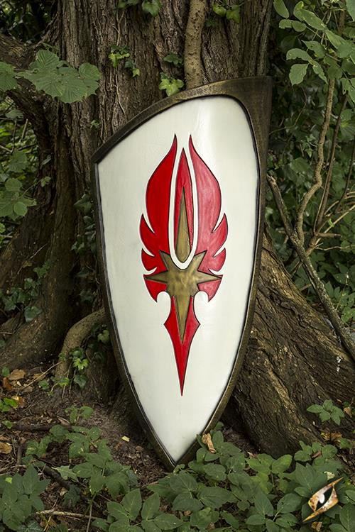 Scudo degli Elfi per LARP, 120x55 cm.
