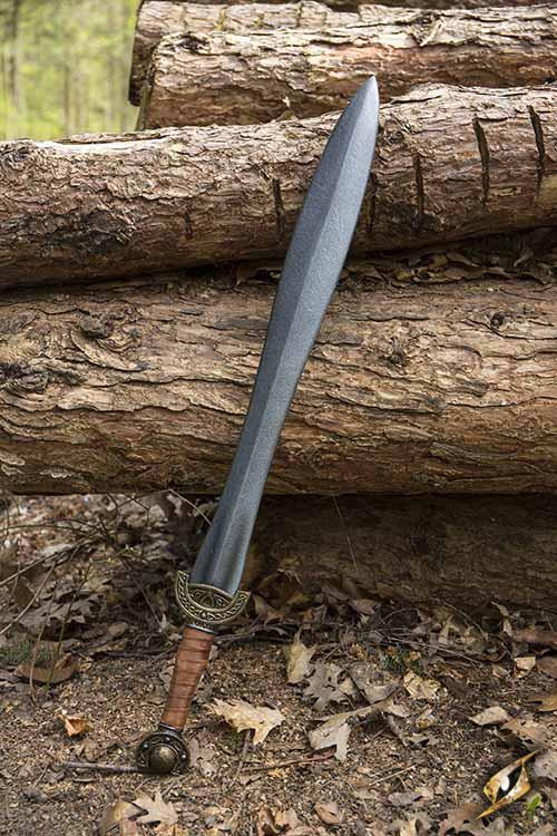 Spada lunga celtica in lattice per LARP, 85 cm.