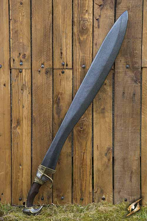 Spada Falcata in lattice per LARP, 85 cm.