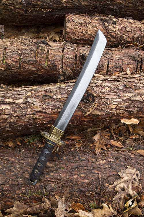 Wakizashi in lattice per LARP, 60 cm.