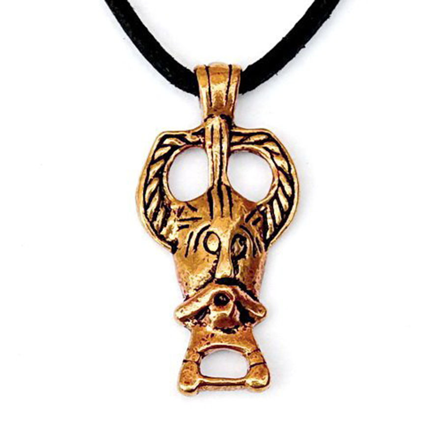 Ciondolo vichingo Amuleto Odin de Ribe