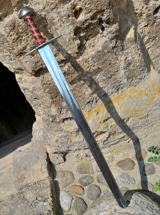 Spada romanica tipo Sigvinais a una mano per scherma storica