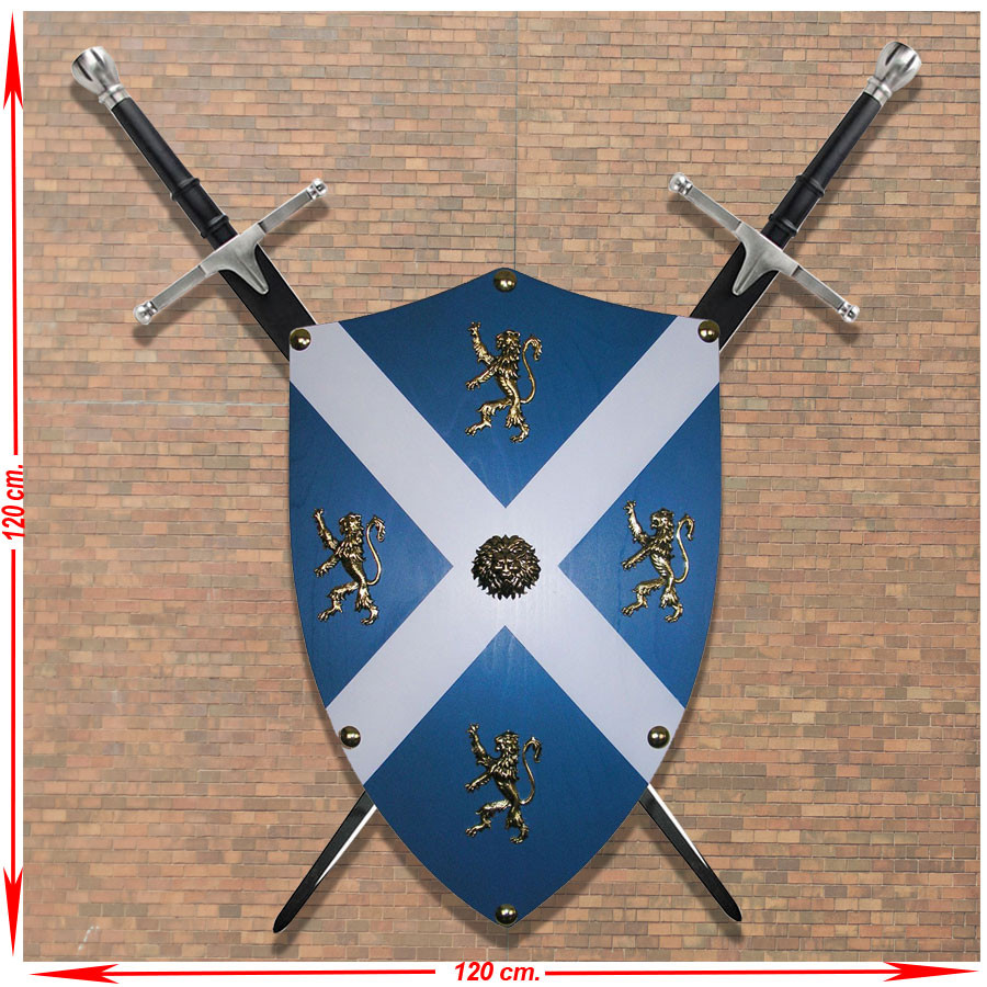 BraveHeart Sword and Shield Panoply di William Wallace