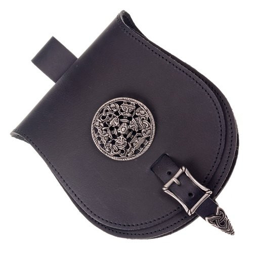 Marsupio vichingo stile Borre (21x15,5 cm.)