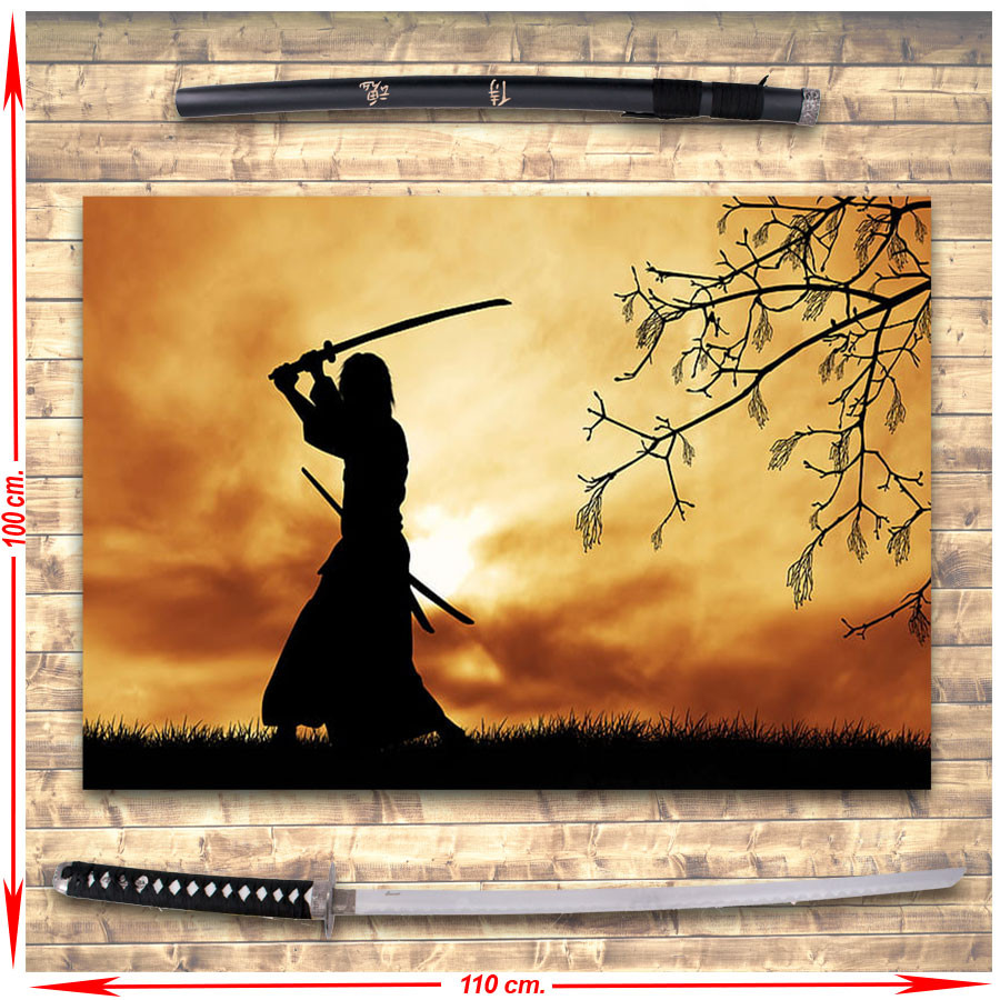 Stendardo dell'alba + pacchetto Katana dello spirito dell'ultimo samurai