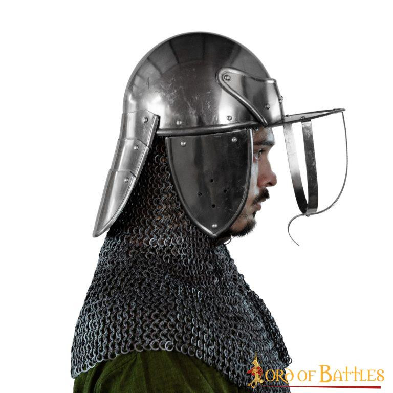 Elmo della guerra civile inglese S. XVII