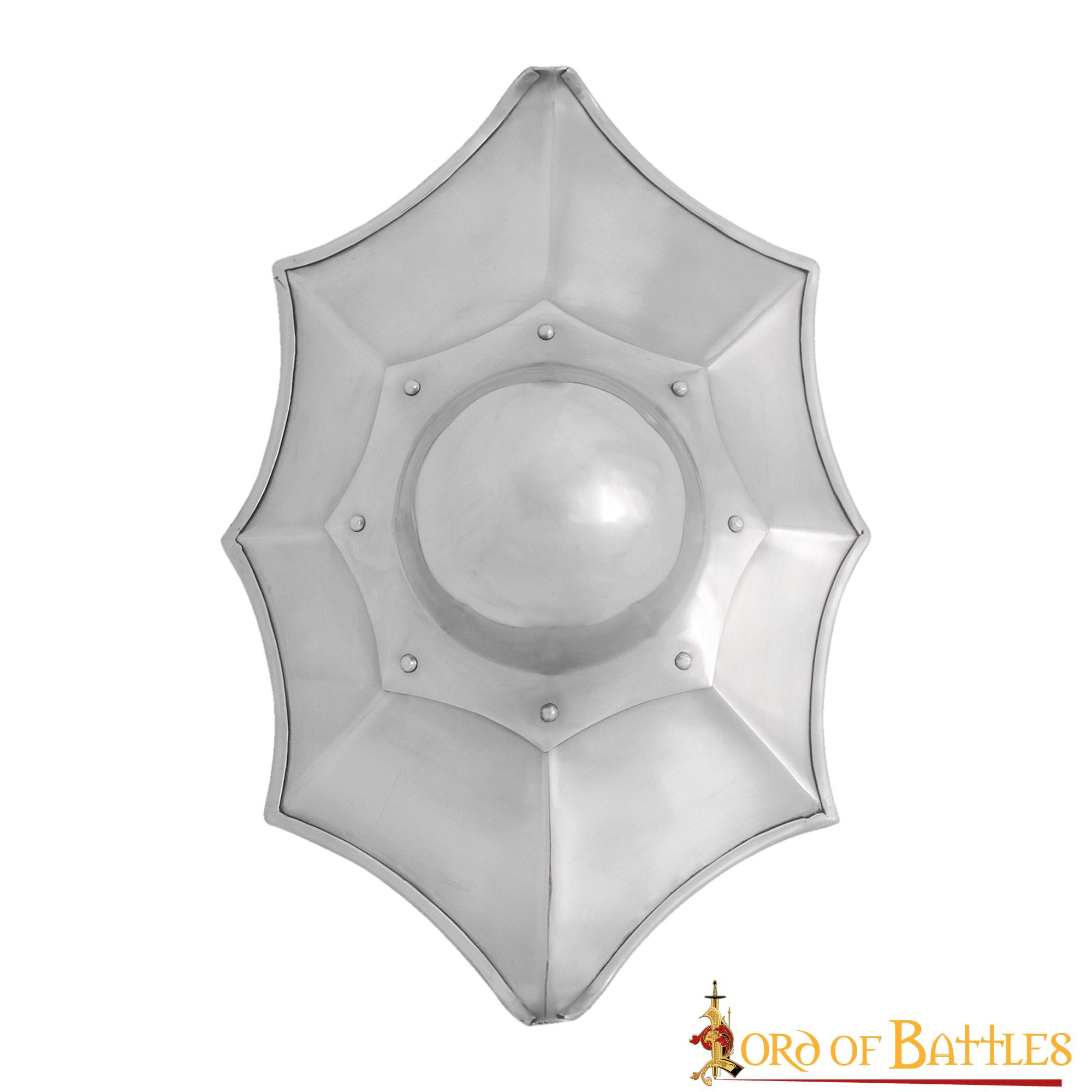 Scudo da scherma storico Talhoffer Dark Buckler