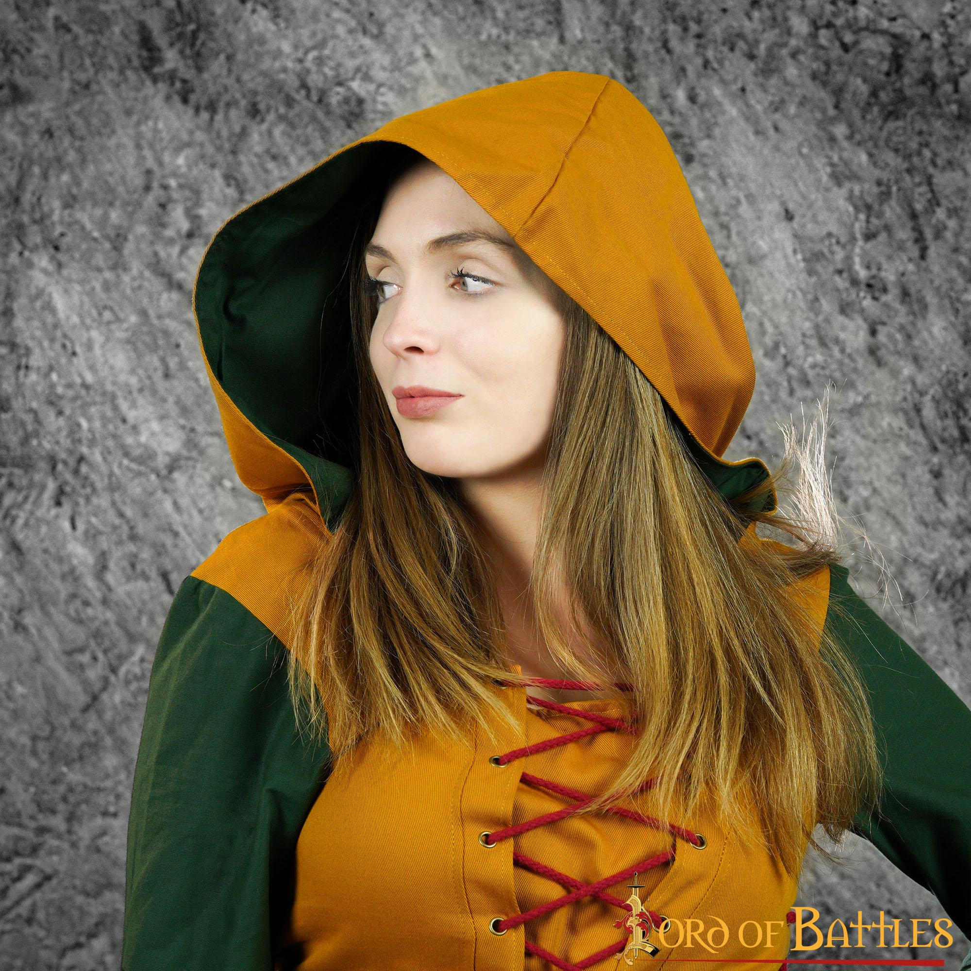 Abito Medievale Donna Eyra - Verde