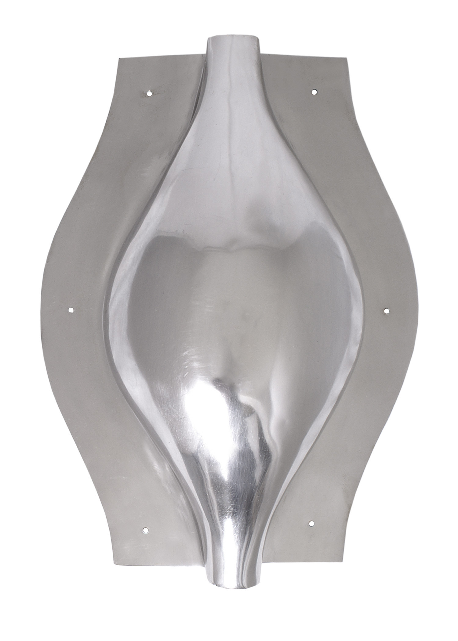 Umbone per scudo romano repubblicano, argento (28x21 cm.)