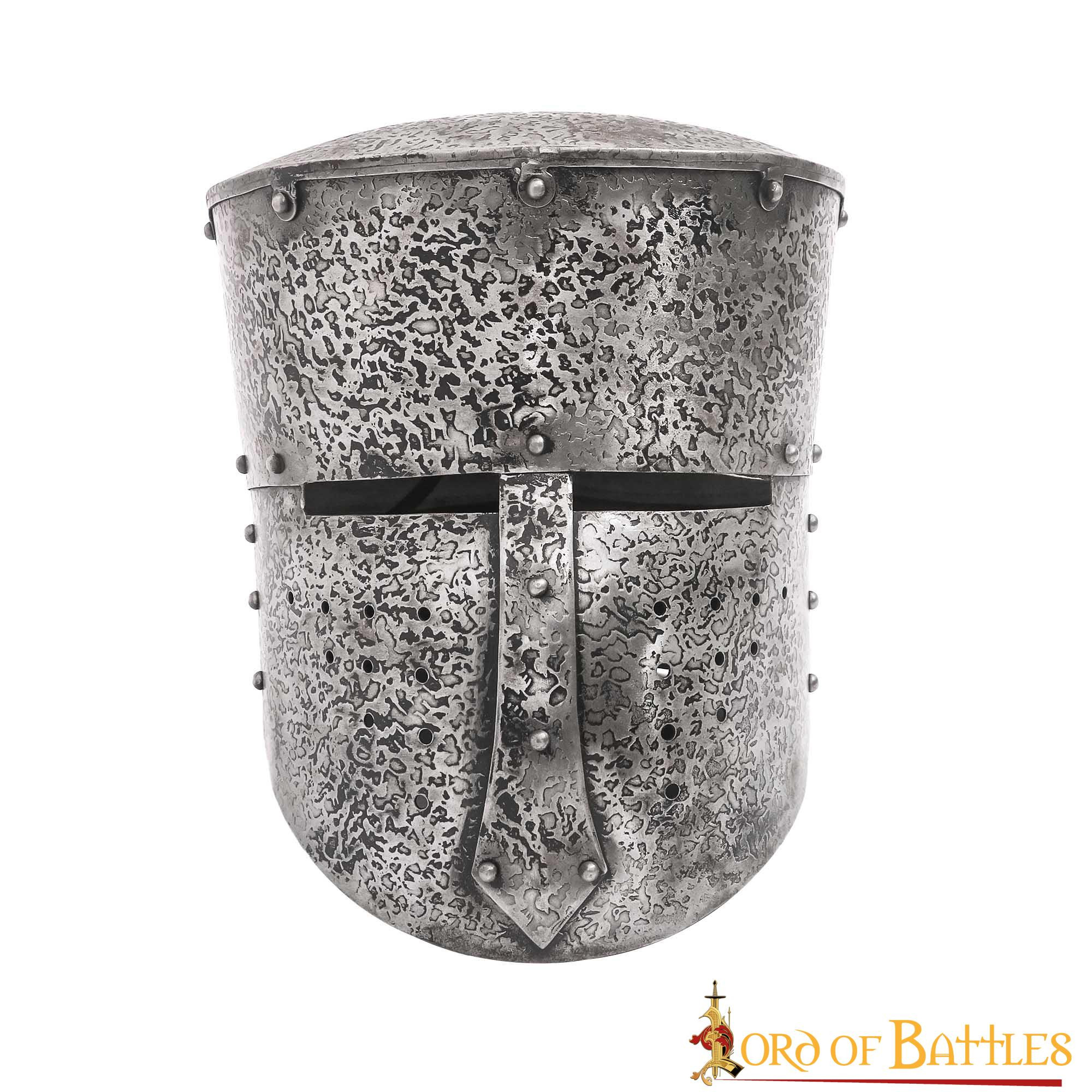 Elmo dei Crociati in acciaio (XII-XIII secolo)