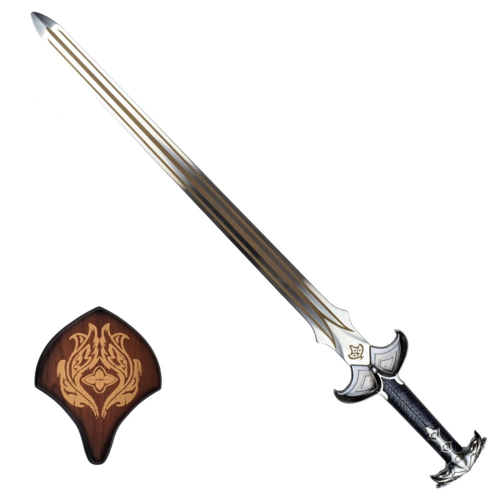 Spada decorativa del Bardo dello Hobbit, argento (98 cm.)