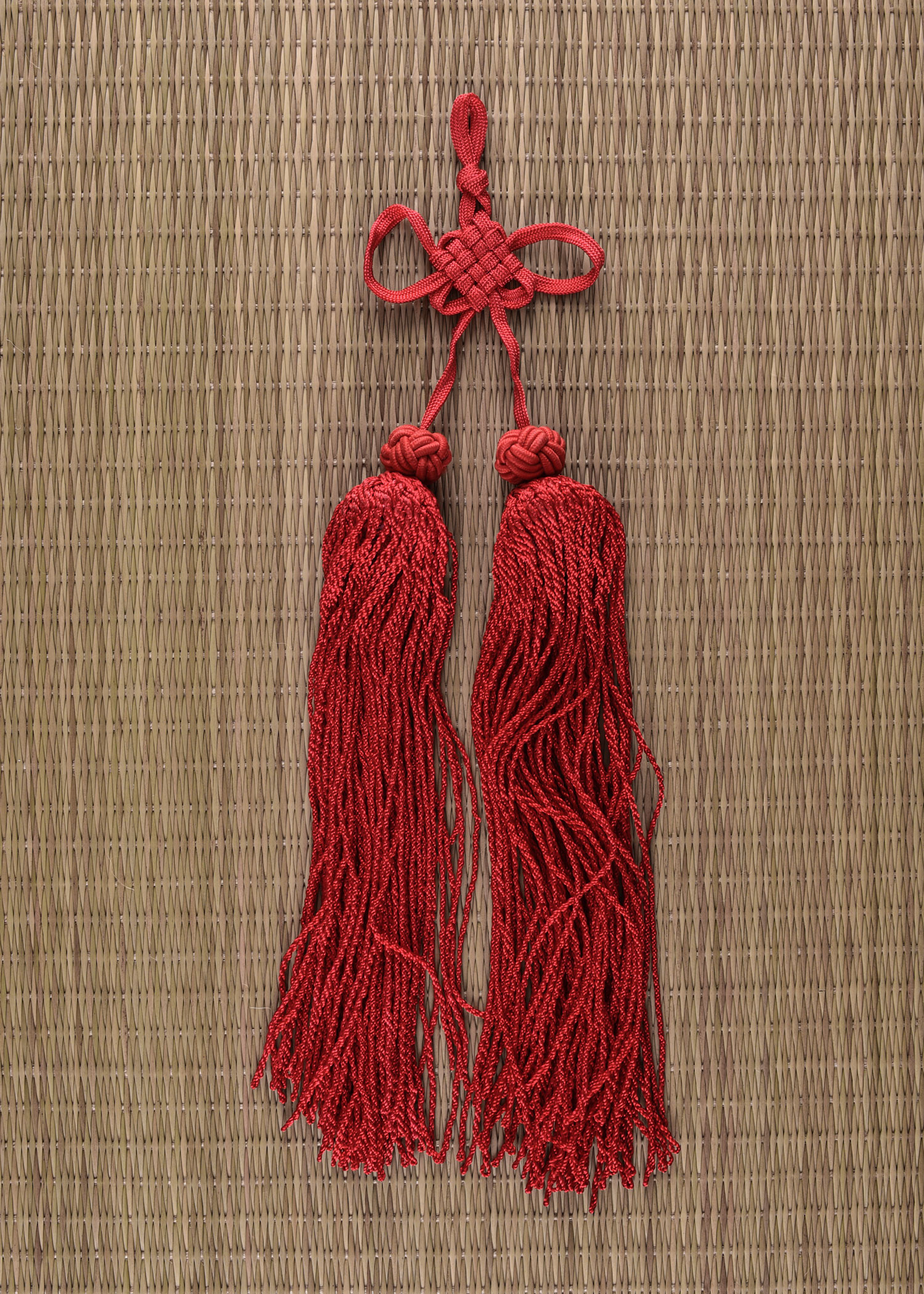Nappina rossa per spade Tai Chi e Kung Fu