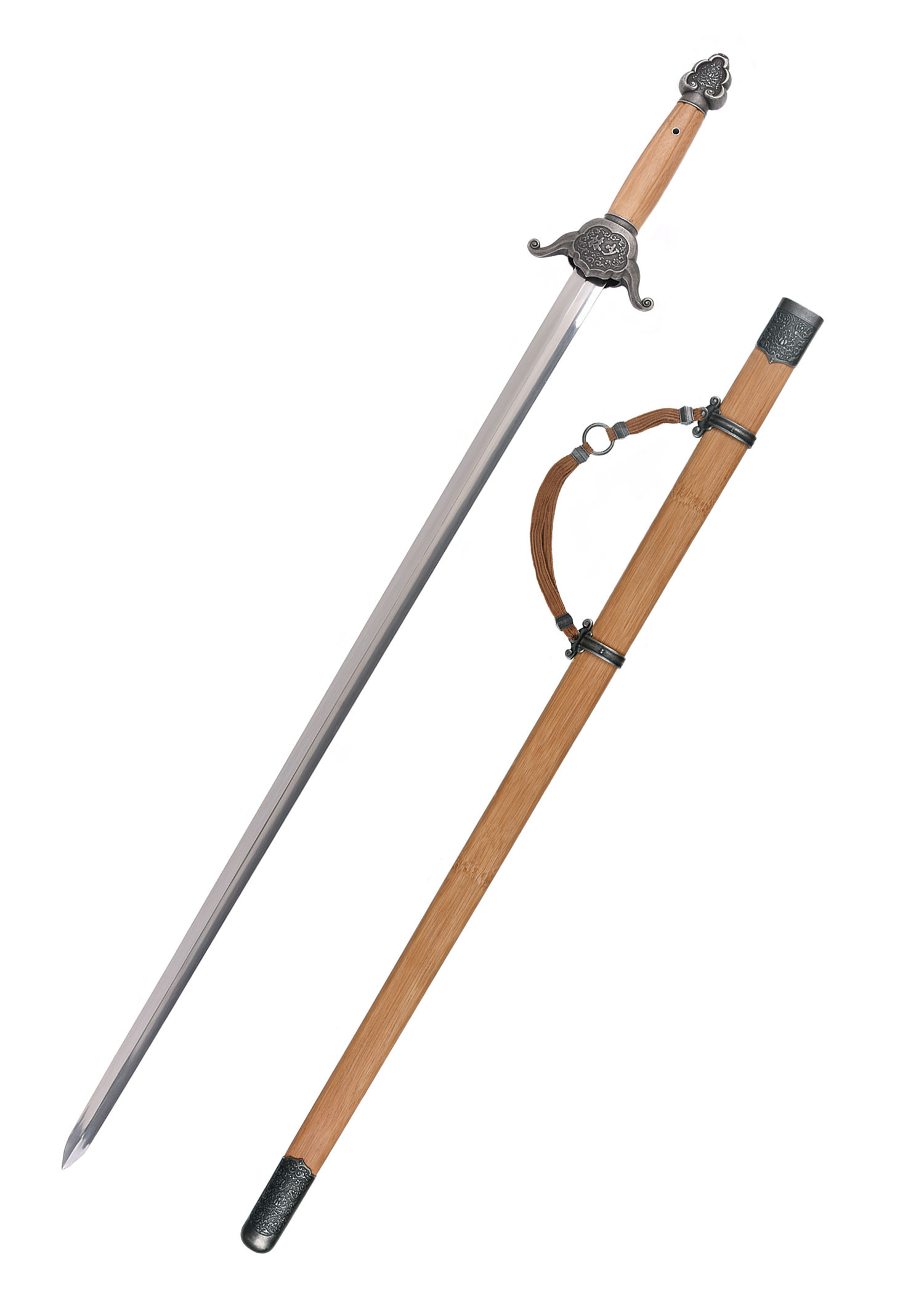 Jian Shaolin, finitura in acciaio