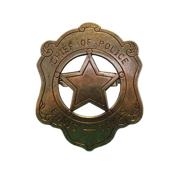 Distintivo del capo della polizia