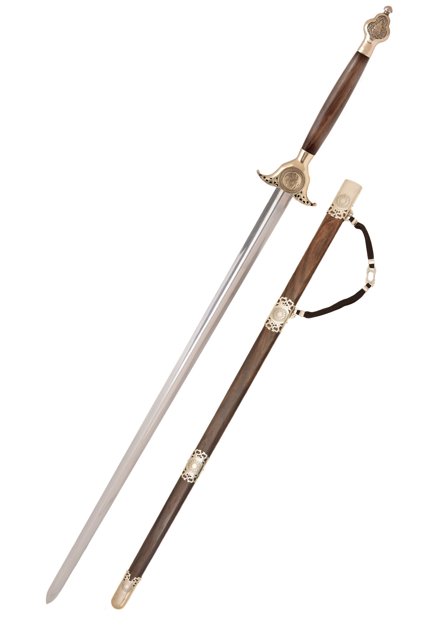 Spada Shaolin Hunyuan di Hanwei (121,3 cm.)
