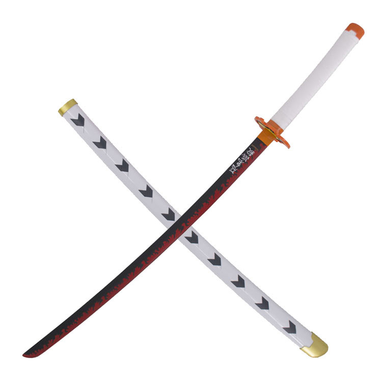 Katana in bambù Rengoku Kyoujurou Demon Slayer (97 cm.)
