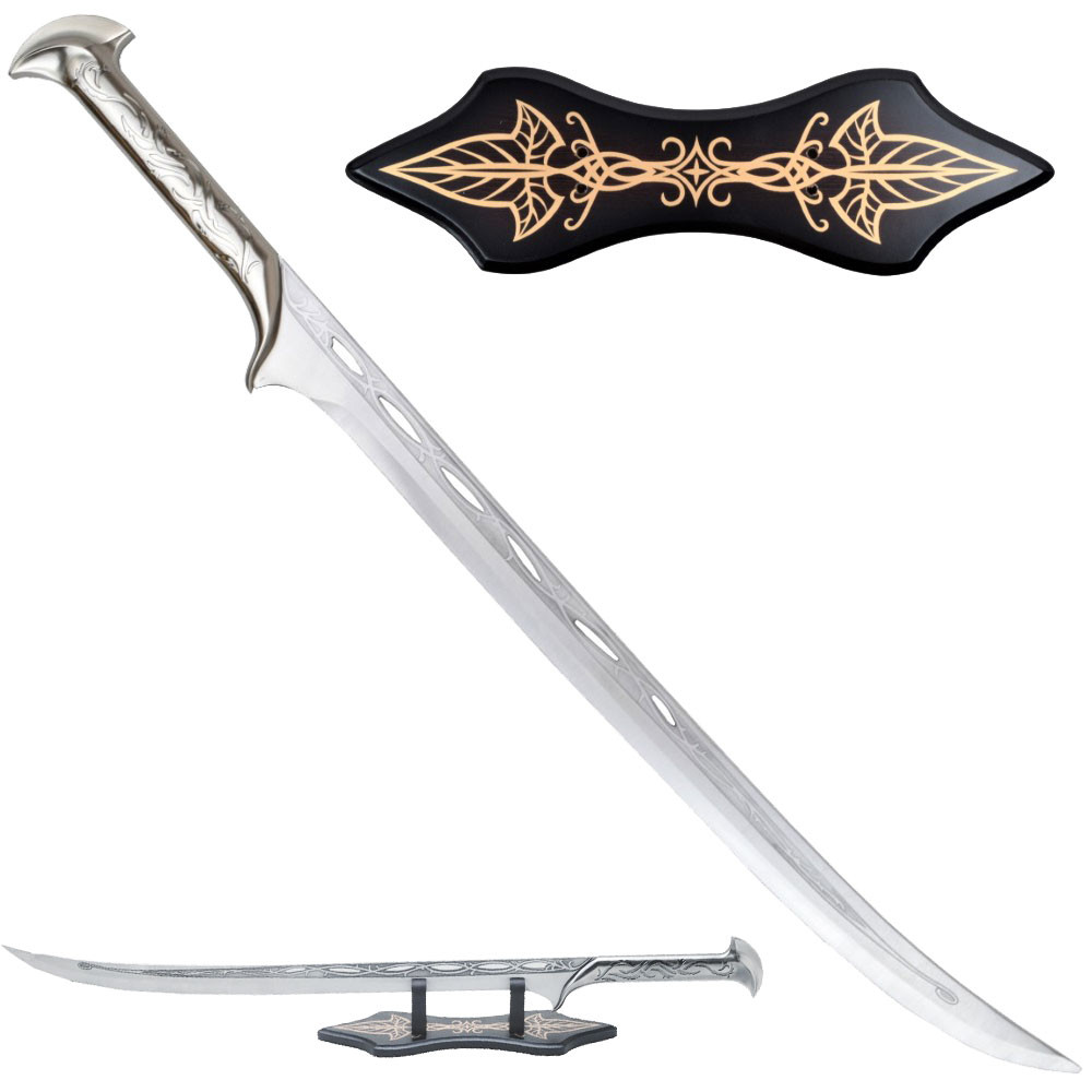 Thranduil, Lo Hobbit, re degli elfi con la spada non ufficiale (95 cm.)