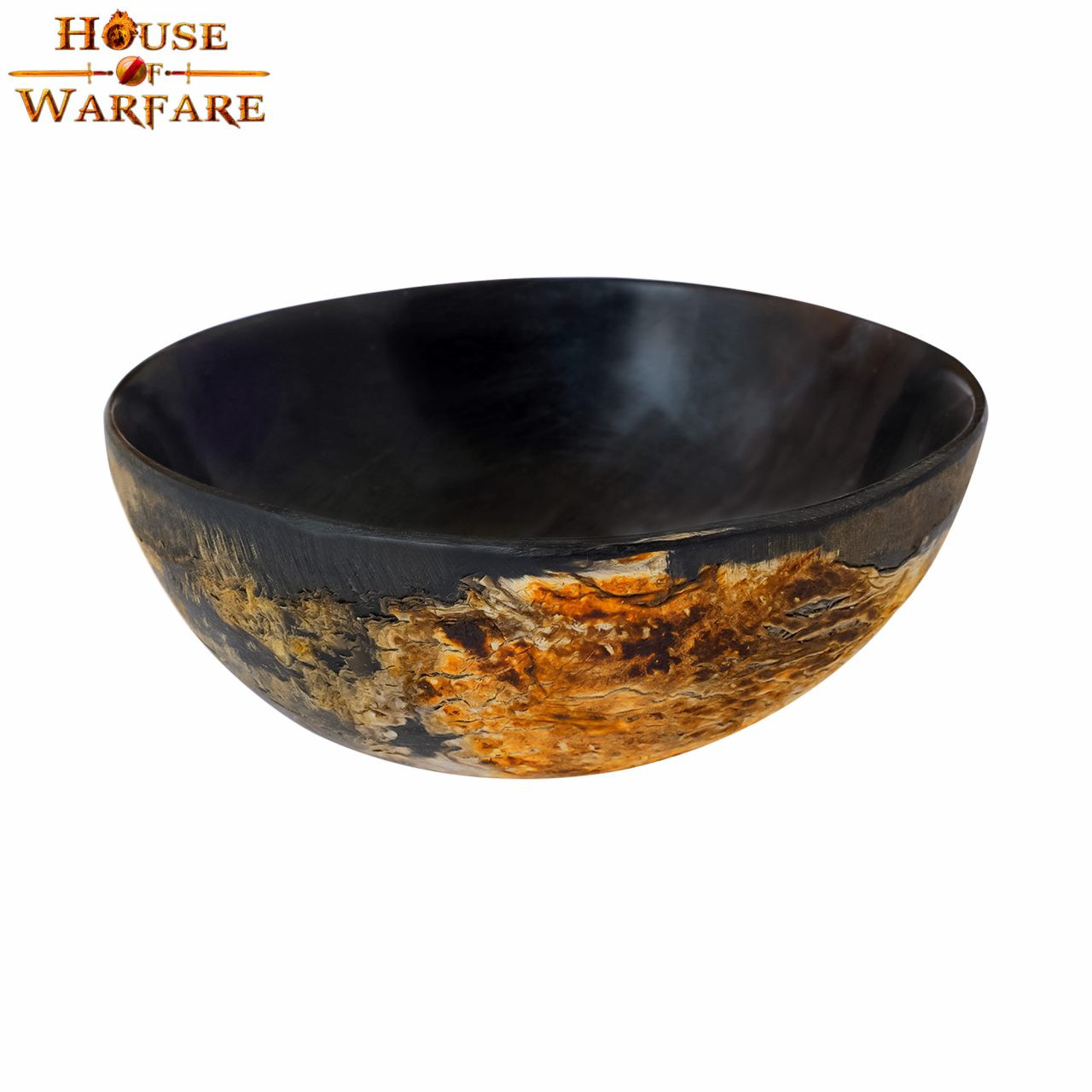 Ciotola in corno per feste medievali (10,5 cm.)