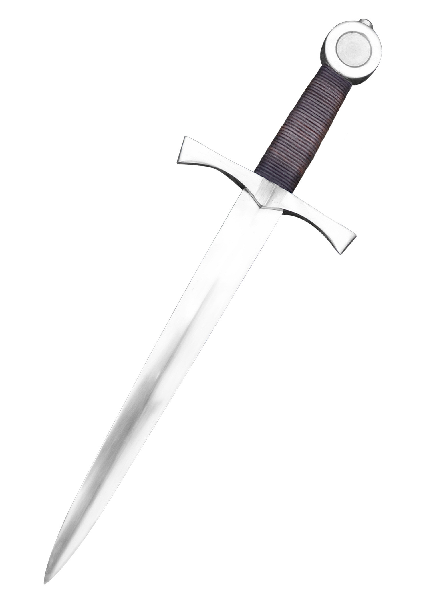 Pugnale medievale decorativo, con fodero (44 cm.)